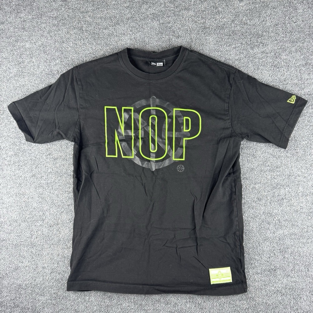 New Orleans Pelicans NOLA Skelican Black City Edition skeleton M T-shirt New Era